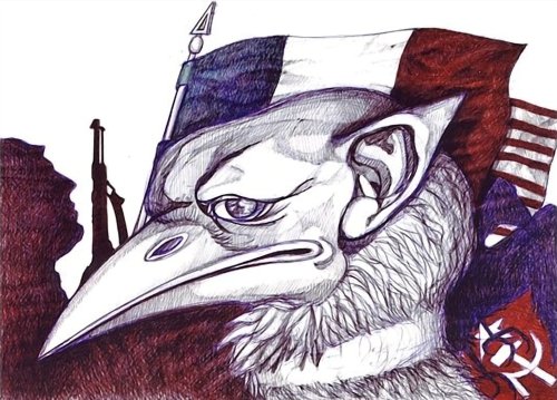 DISEGNO A PENNE COLORATE SU FOGLIO